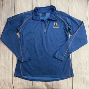 UC RIVERSIDE Women’s Blue Quarter-Zip Sweatshirt by Knights Apparel Size Medium